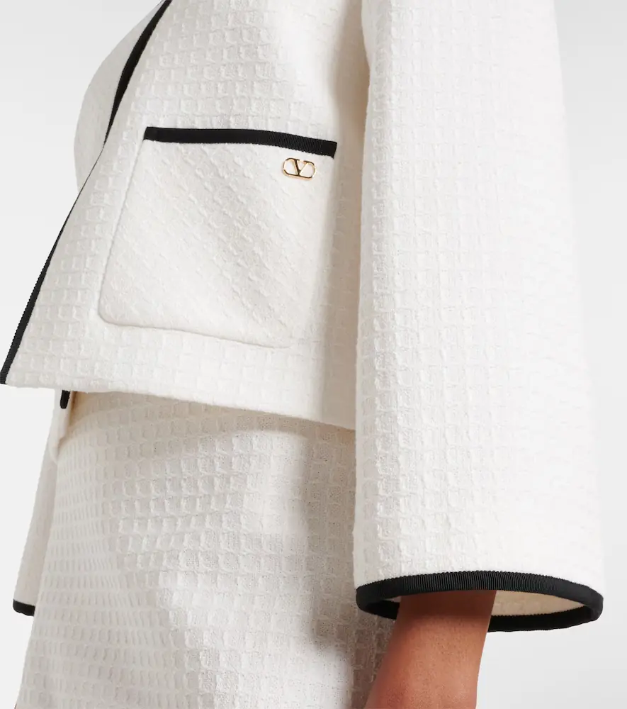 Valentino Garavani Cotton tweed jacket | Thumbnail 2