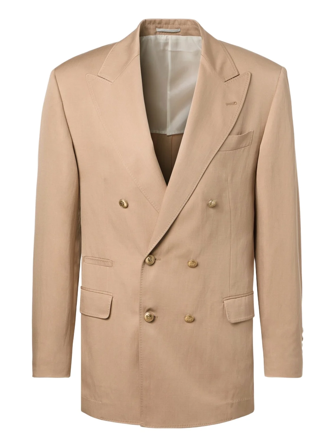 Brunello Cucinelli Silk and linen blazer