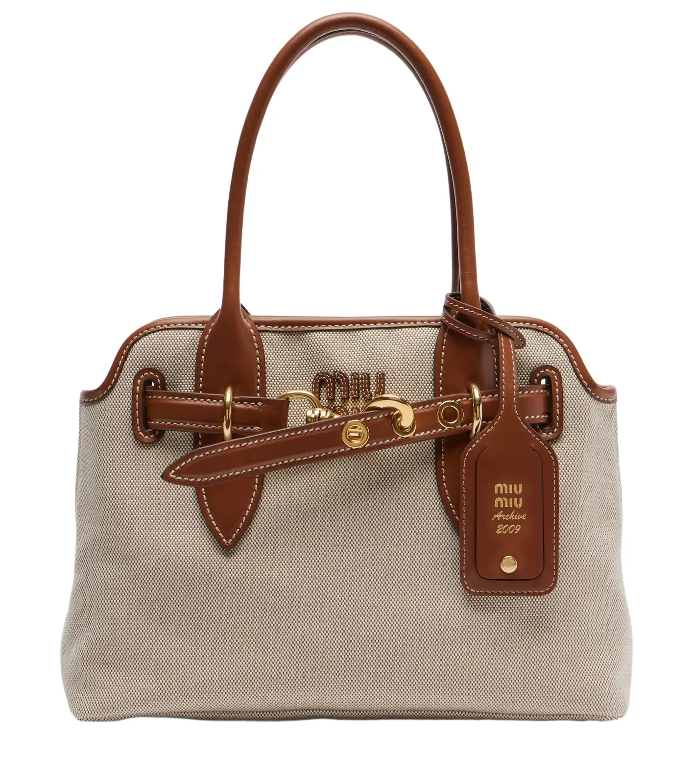 Miu Miu Aventure Small canvas tote bag