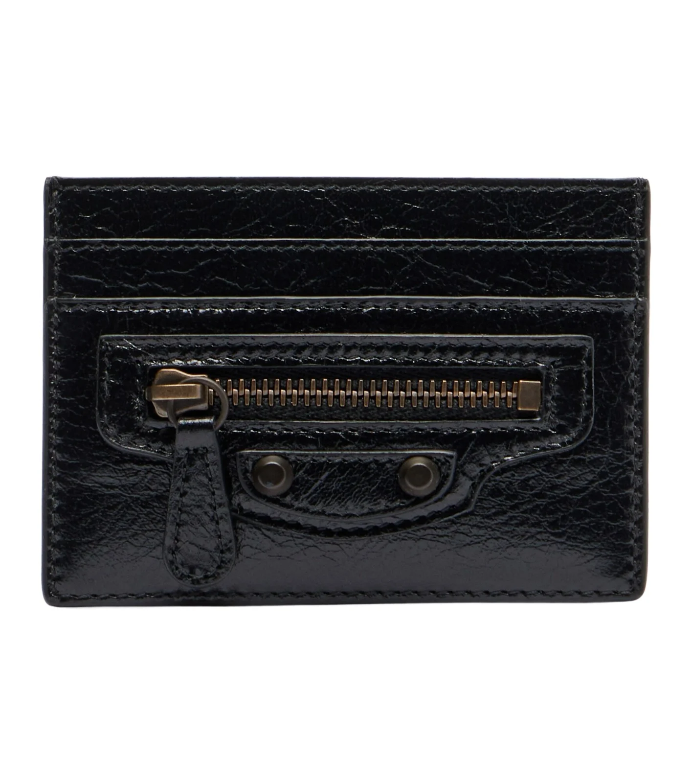 Balenciaga Le City leather card holder