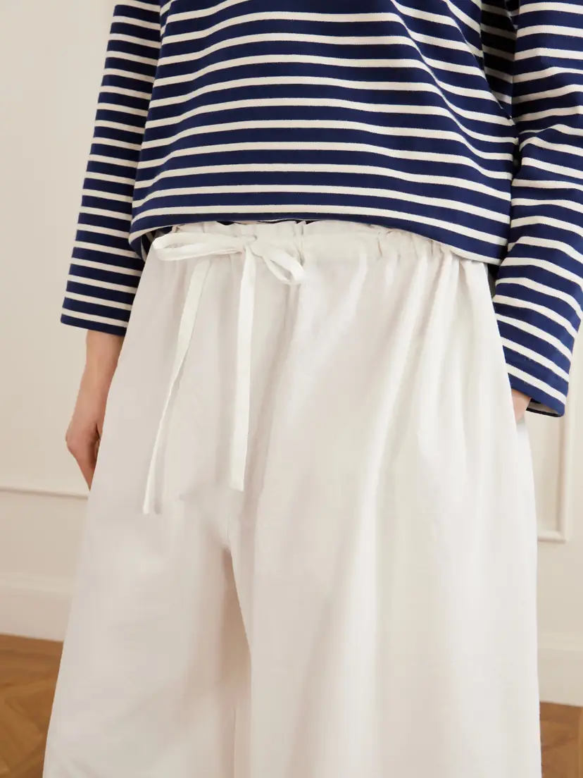 Les Vacances D’Irina The Pantaloons Cotton-poplin Wide-leg Pants | Thumbnail 5 Les Vacances D’Irina The Pantaloons Cotton-poplin Wide-leg Pants | Thumbnail 5