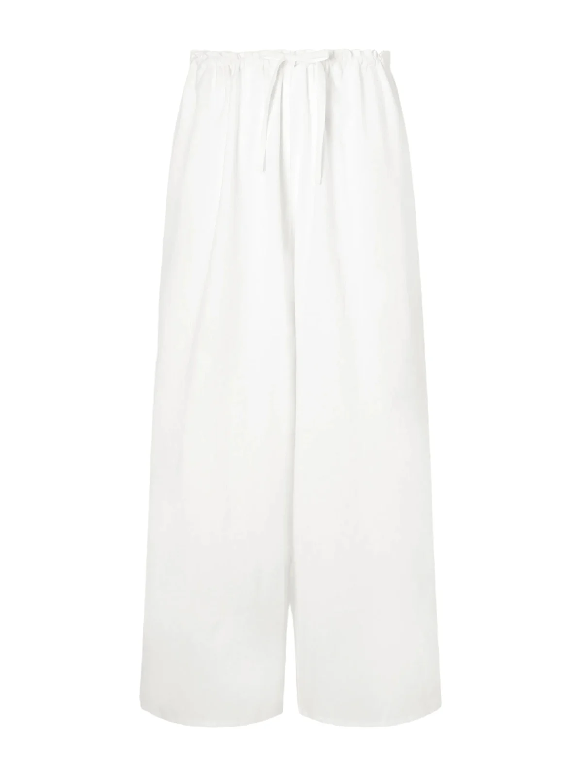 The Pantaloons Cotton-poplin Wide-leg Pants The Pantaloons Cotton-poplin Wide-leg Pants
