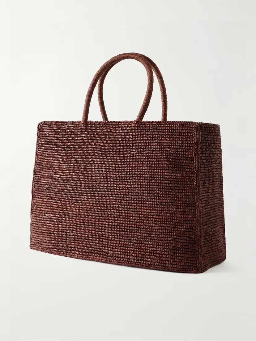 LIÉ STUDIO The Charlotte Raffia Tote Bag | Thumbnail 4