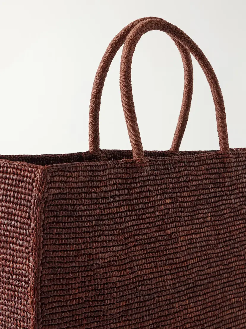 LIÉ STUDIO The Charlotte Raffia Tote Bag | Thumbnail 5