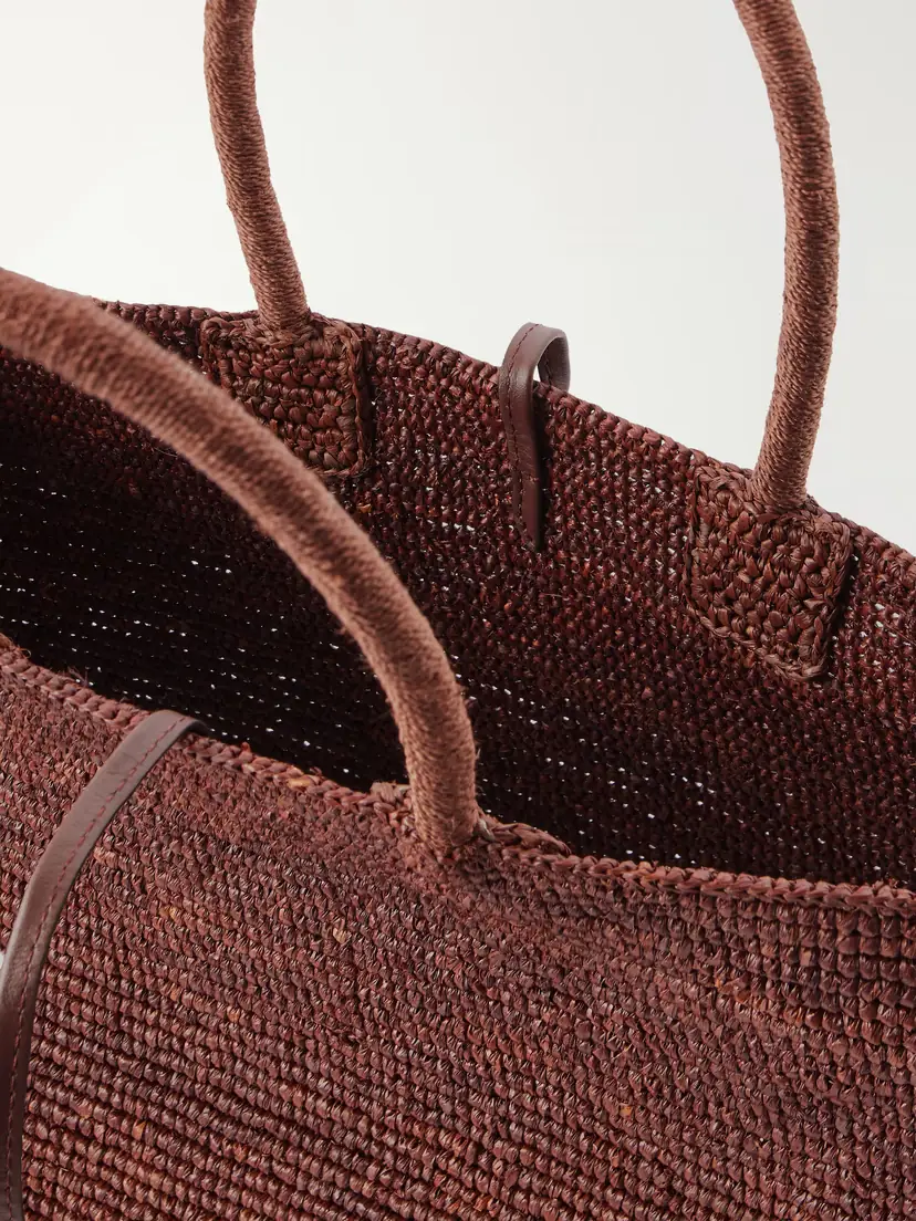 LIÉ STUDIO The Charlotte Raffia Tote Bag | Thumbnail 6