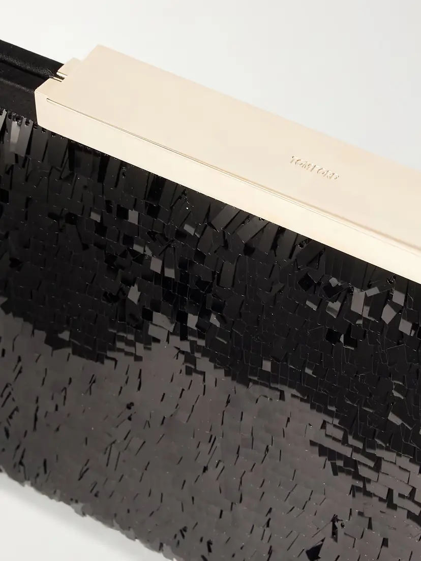 Tom Ford Sequined Satin Clutch | Thumbnail 5 Tom Ford Sequined Satin Clutch | Thumbnail 5
