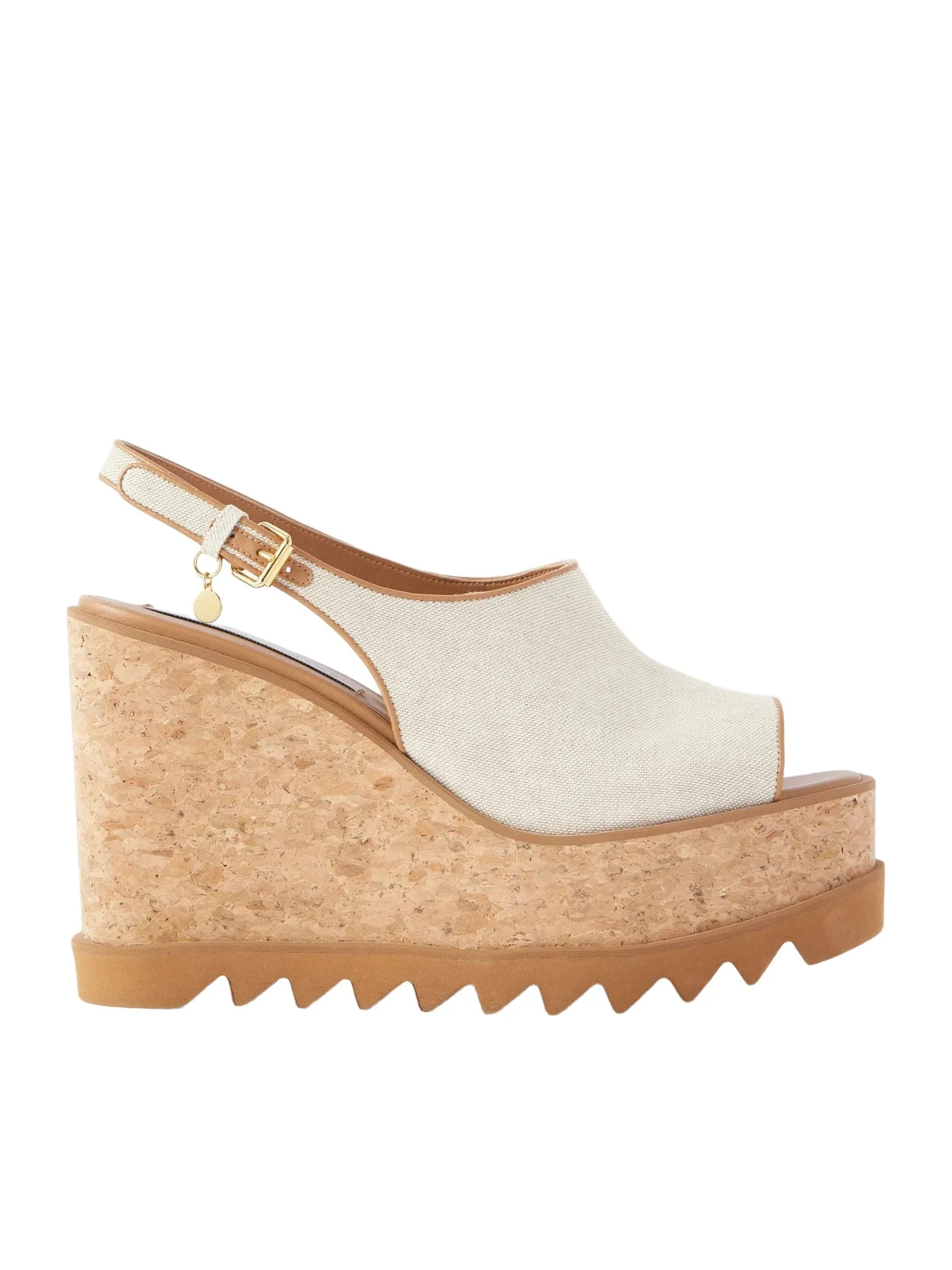 Sneakelyse Canvas Slingback Platform Wedge Sandals Sneakelyse Canvas Slingback Platform Wedge Sandals