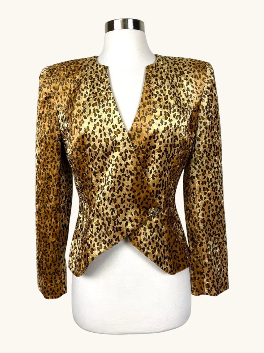 Jen Wonders Studio Leopard Blazer | Thumbnail 8