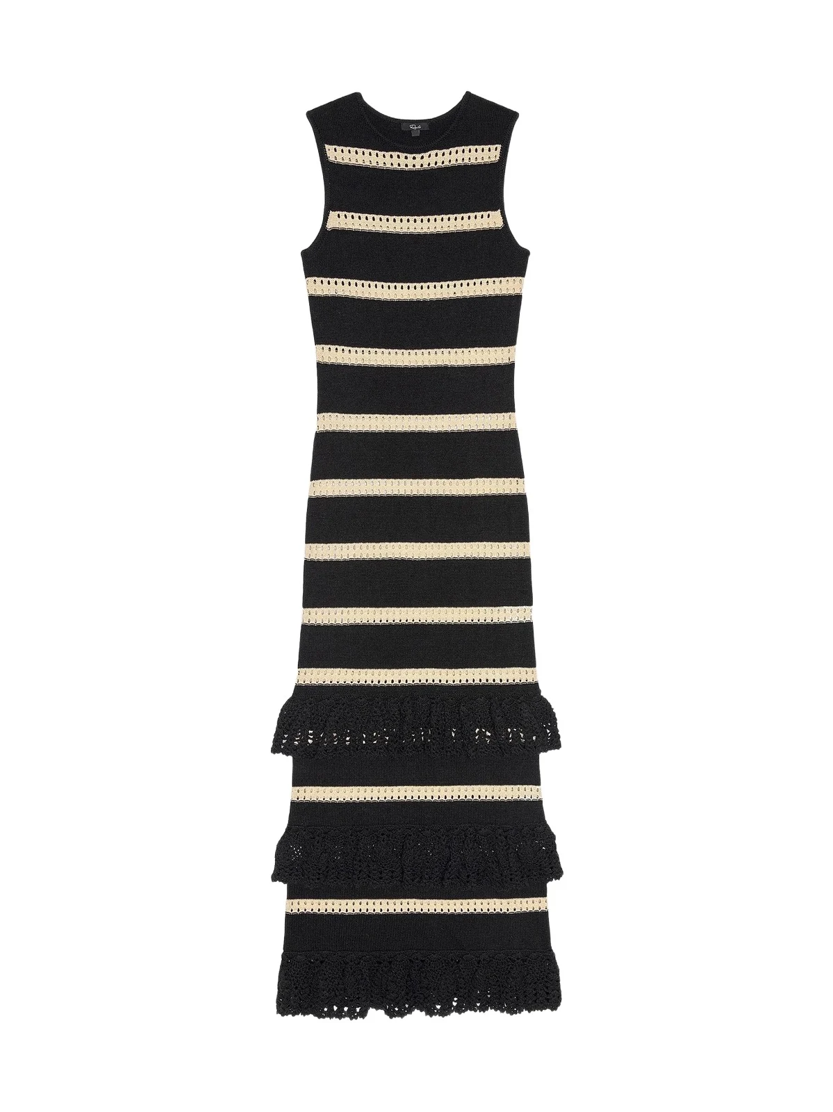 Women's Ana Crochet Stripe Maxi Dress Women's Ana Crochet Stripe Maxi Dress