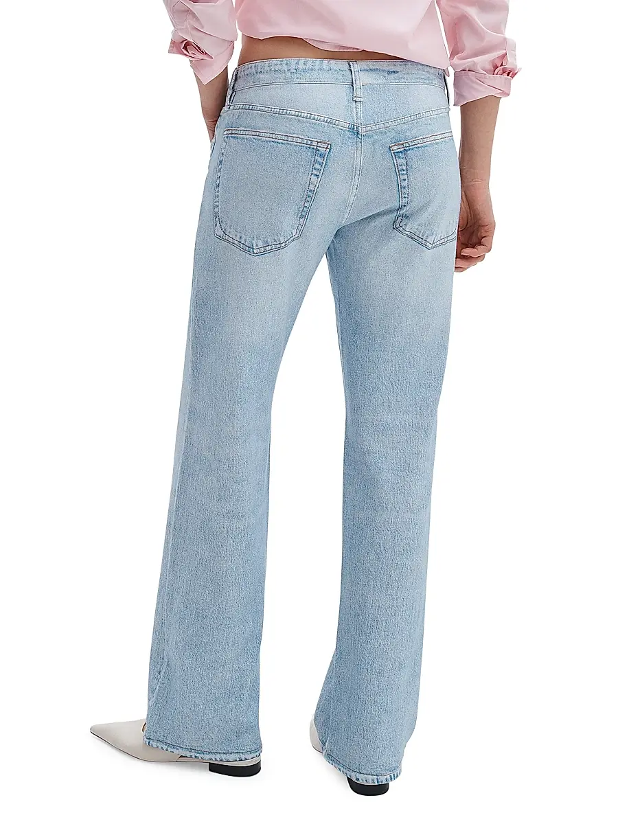 rag & bone Women's rb Miramar Cam Cotton Low-Rise Full Straight-Leg Pants | Thumbnail 4 rag & bone Women's rb Miramar Cam Cotton Low-Rise Full Straight-Leg Pants | Thumbnail 4