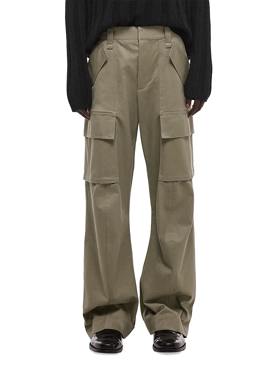 Helmut Lang Men's Chino Twill Cargo Pants | Thumbnail 3 Helmut Lang Men's Chino Twill Cargo Pants | Thumbnail 3