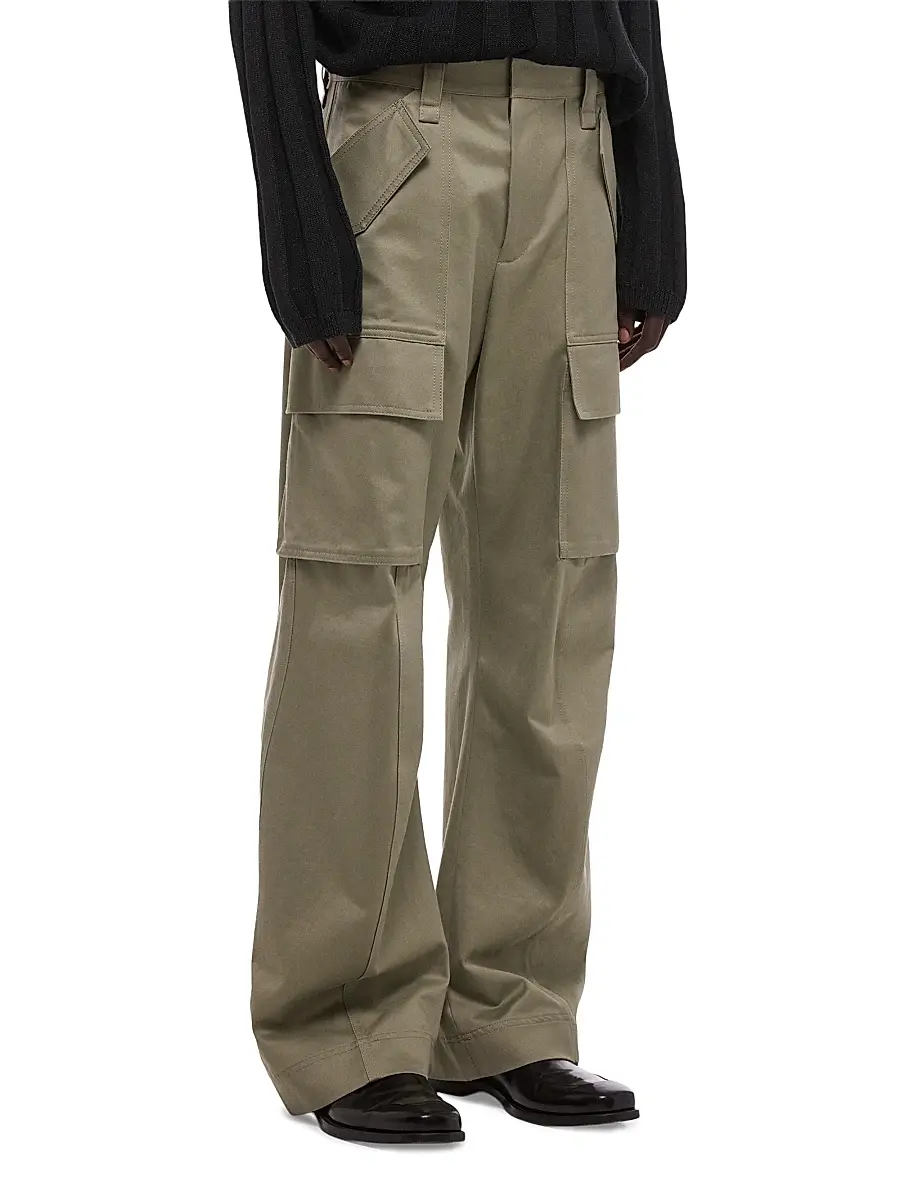 Helmut Lang Men's Chino Twill Cargo Pants | Thumbnail 4 Helmut Lang Men's Chino Twill Cargo Pants | Thumbnail 4