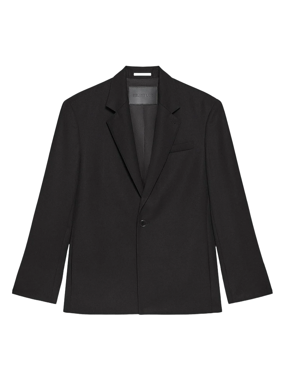 Men's Wool Gabardine Relaxed-Fit Blazer Men's Wool Gabardine Relaxed-Fit Blazer