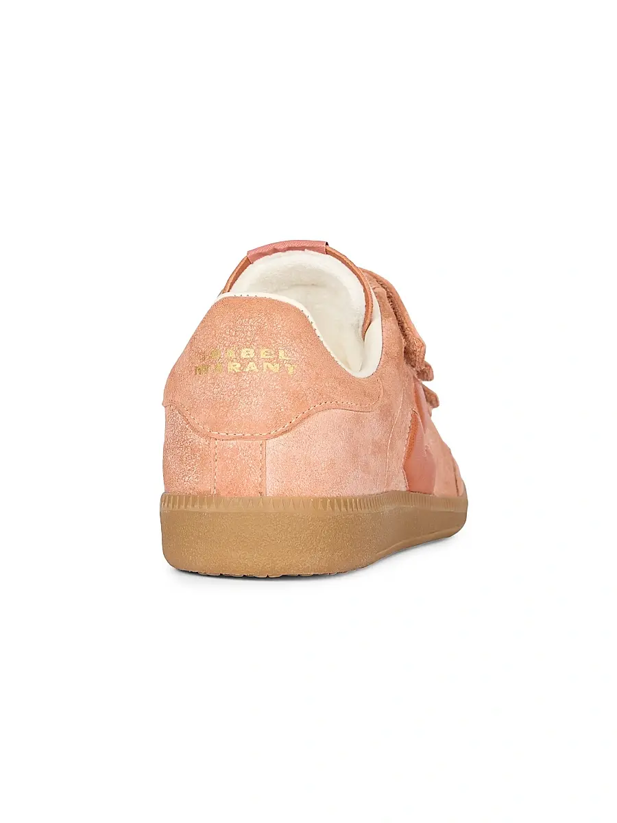 Isabel Marant Women's Beth Suede Low-Top Sneakers - Sunset Clay | Thumbnail 3 Isabel Marant Women's Beth Suede Low-Top Sneakers - Sunset Clay | Thumbnail 3