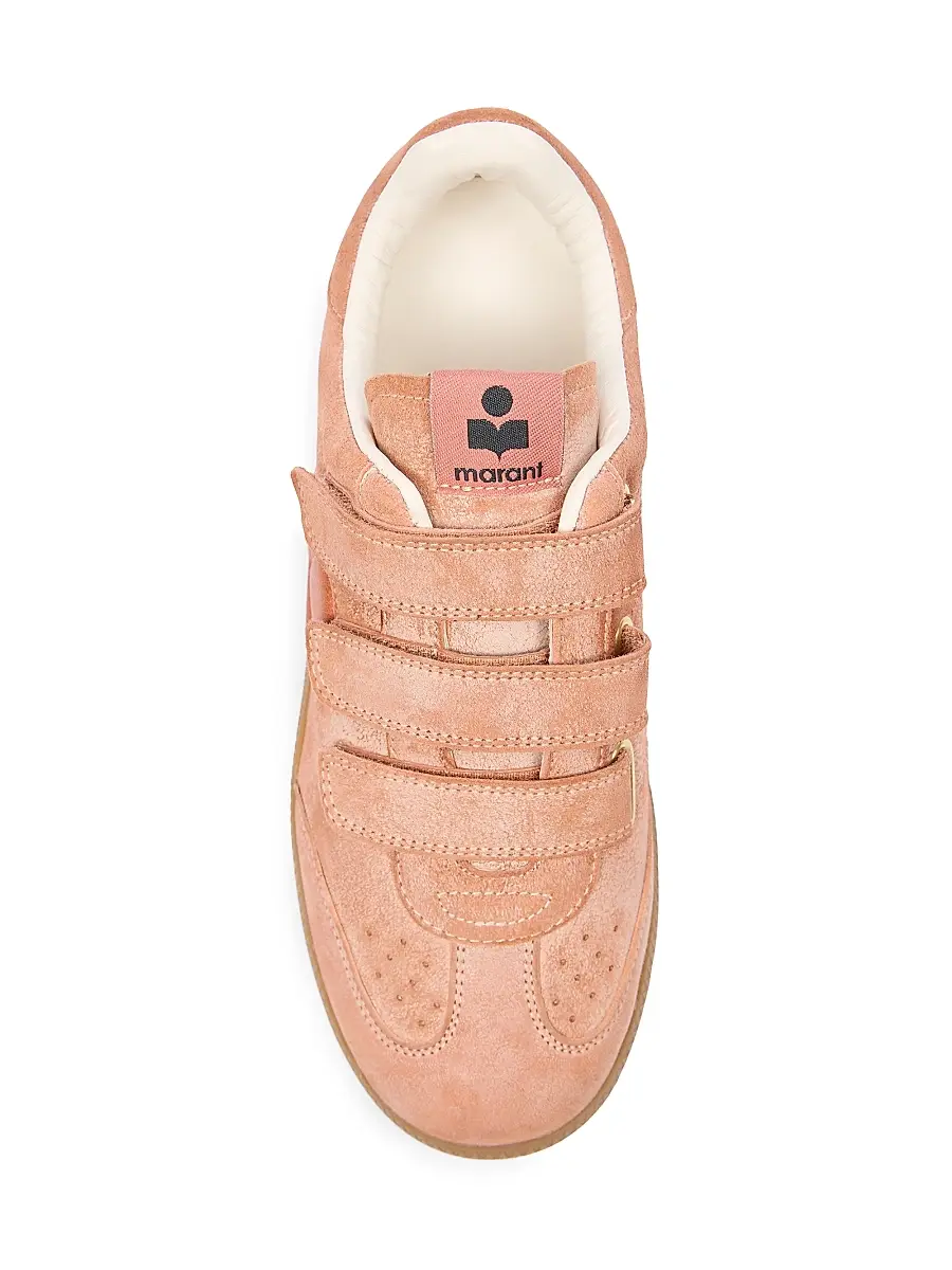 Isabel Marant Women's Beth Suede Low-Top Sneakers - Sunset Clay | Thumbnail 4 Isabel Marant Women's Beth Suede Low-Top Sneakers - Sunset Clay | Thumbnail 4