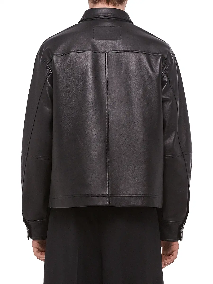 Helmut Lang Men's Leather Jacket | Thumbnail 4 Helmut Lang Men's Leather Jacket | Thumbnail 4