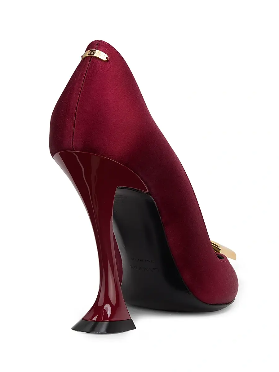Lanvin Women's 100MM Midnight Step Buckle Pumps | Thumbnail 3 Lanvin Women's 100MM Midnight Step Buckle Pumps | Thumbnail 3