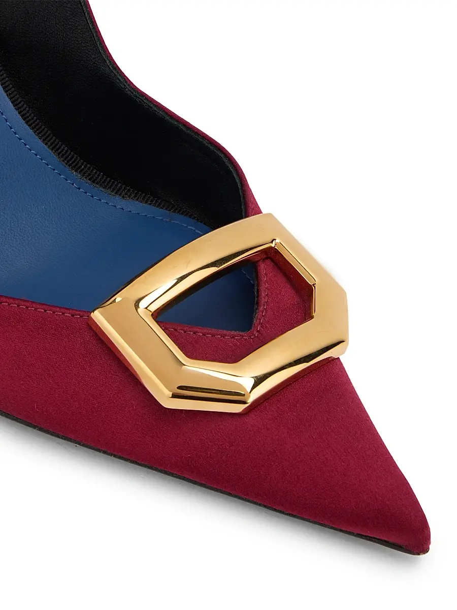 Lanvin Women's 100MM Midnight Step Buckle Pumps | Thumbnail 5 Lanvin Women's 100MM Midnight Step Buckle Pumps | Thumbnail 5
