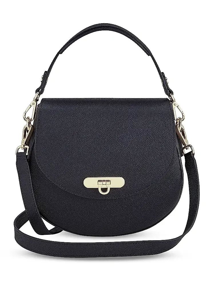 Women's Sophia Textured Leather Saddle Bag Women's Sophia Textured Leather Saddle Bag