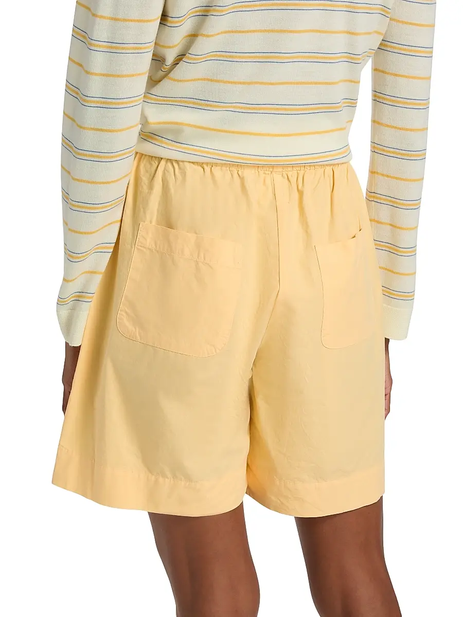 LESET Women's Kyoto Cotton Carpenter Shorts | Thumbnail 5