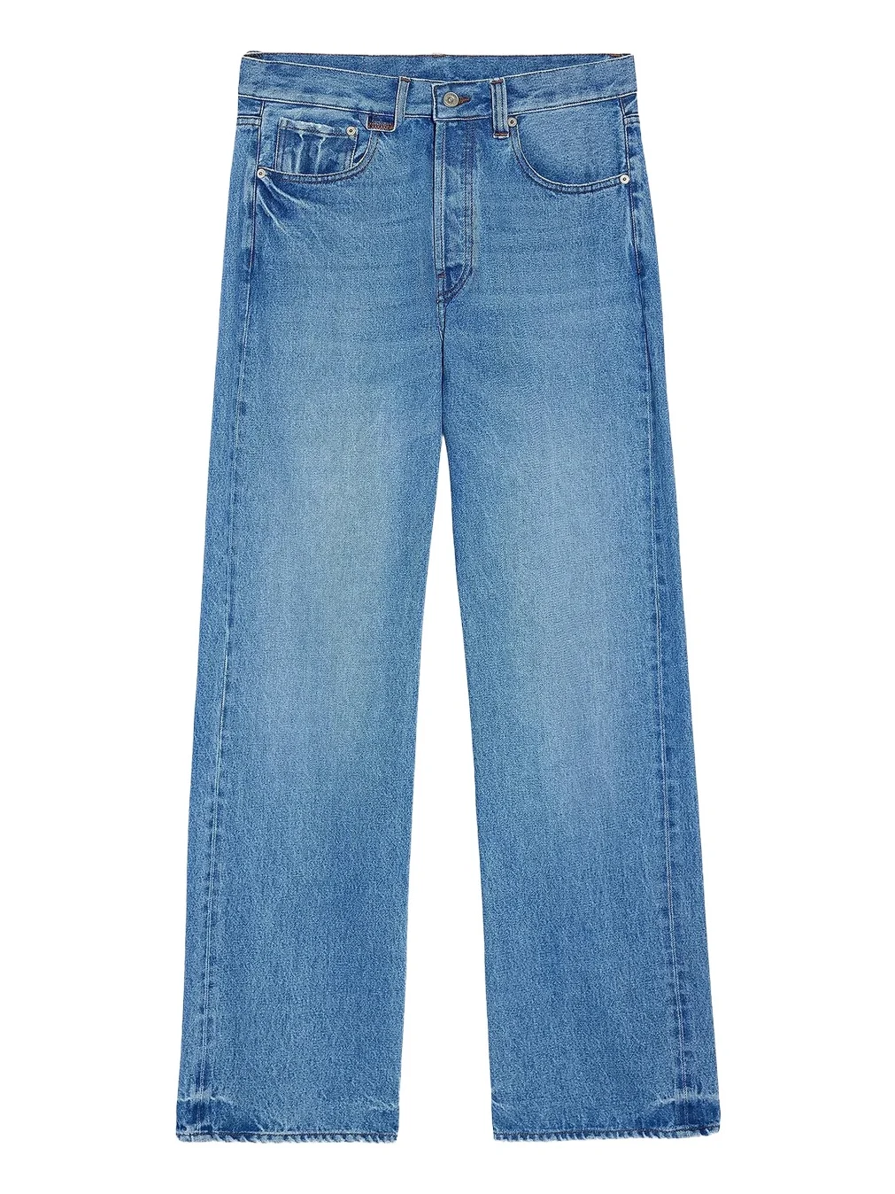 Men's De-Nimes Cotton Straight-Leg Jeans Men's De-Nimes Cotton Straight-Leg Jeans