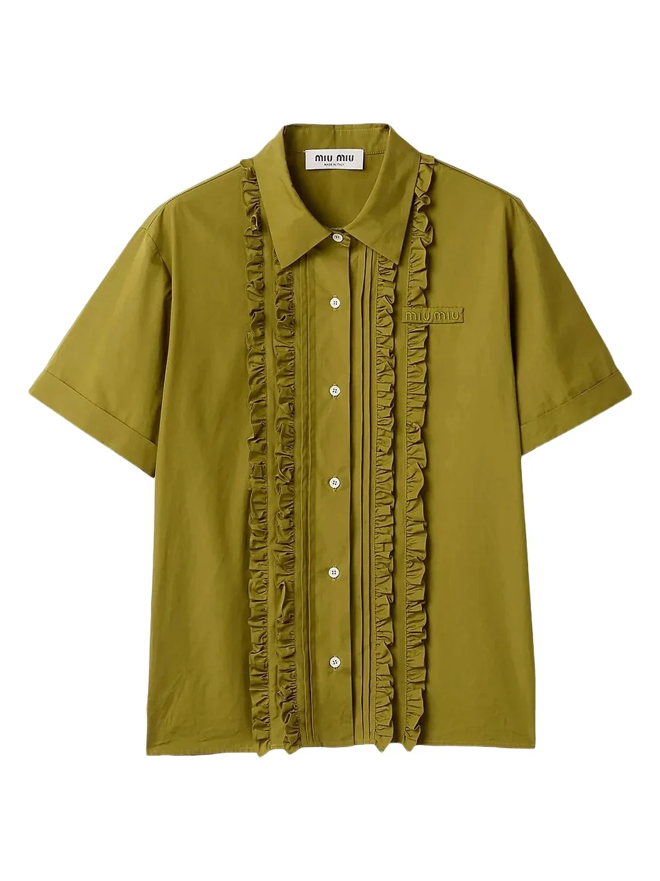 Miu Miu Women's Poplin Shirt