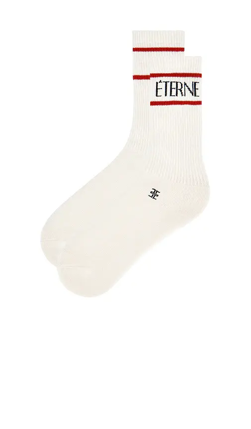ÉTERNE Logo Sport Sock | Thumbnail 2 ÉTERNE Logo Sport Sock | Thumbnail 2