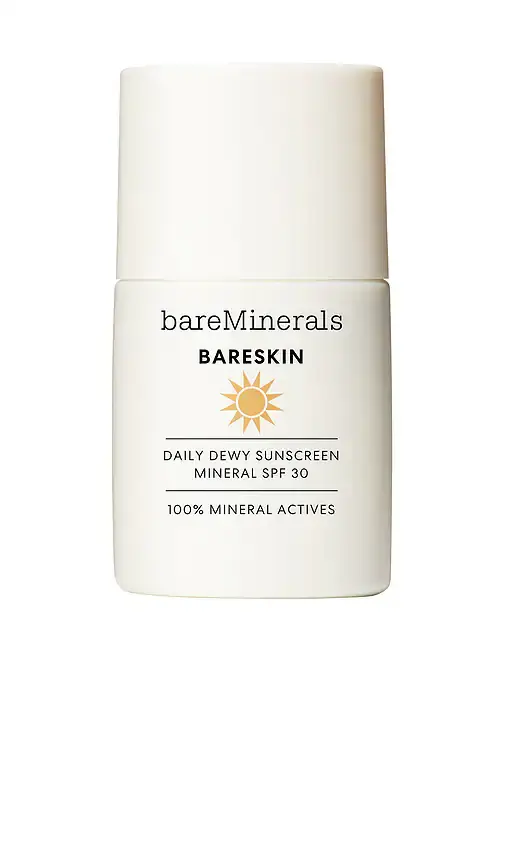 bareMinerals BARESKIN Daily Dewy Sunscreen Mineral SPF 30 | Image 1 bareMinerals BARESKIN Daily Dewy Sunscreen Mineral SPF 30 | Image 1