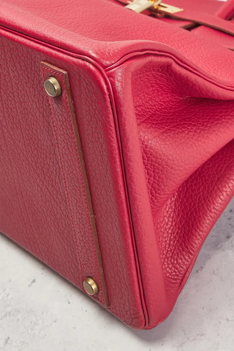 HERMÈS 1992 Fjord Birkin 40 Retourne Handbag | Thumbnail 11 HERMÈS 1992 Fjord Birkin 40 Retourne Handbag | Thumbnail 11