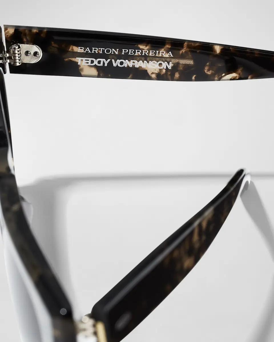 Barton Perreira Men's Domino Rectangle Sunglasses | Thumbnail 5 Barton Perreira Men's Domino Rectangle Sunglasses | Thumbnail 5