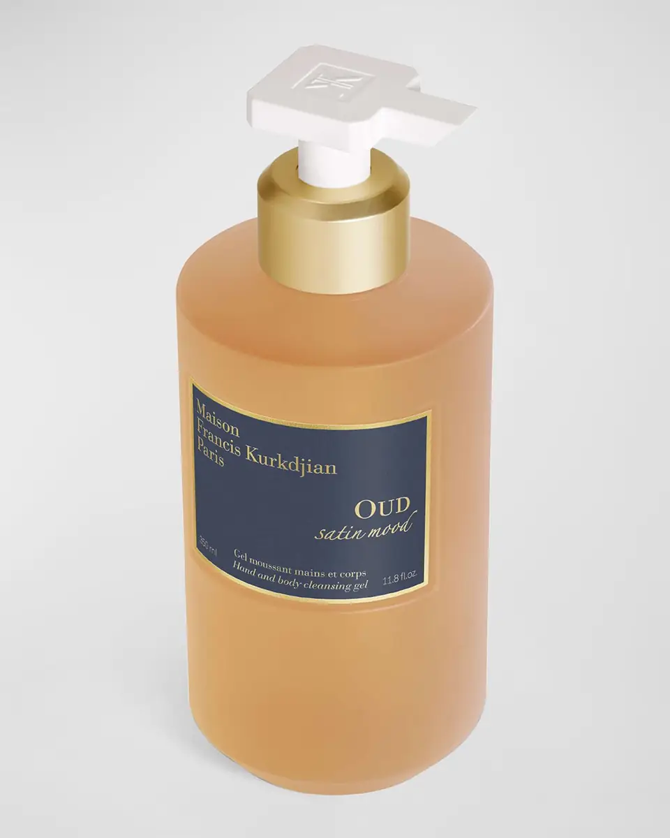 Maison Francis Kurkdjian Oud Satin Mood Hand and Body Cleansing Gel, 11.8 oz. | Thumbnail 2 Maison Francis Kurkdjian Oud Satin Mood Hand and Body Cleansing Gel, 11.8 oz. | Thumbnail 2