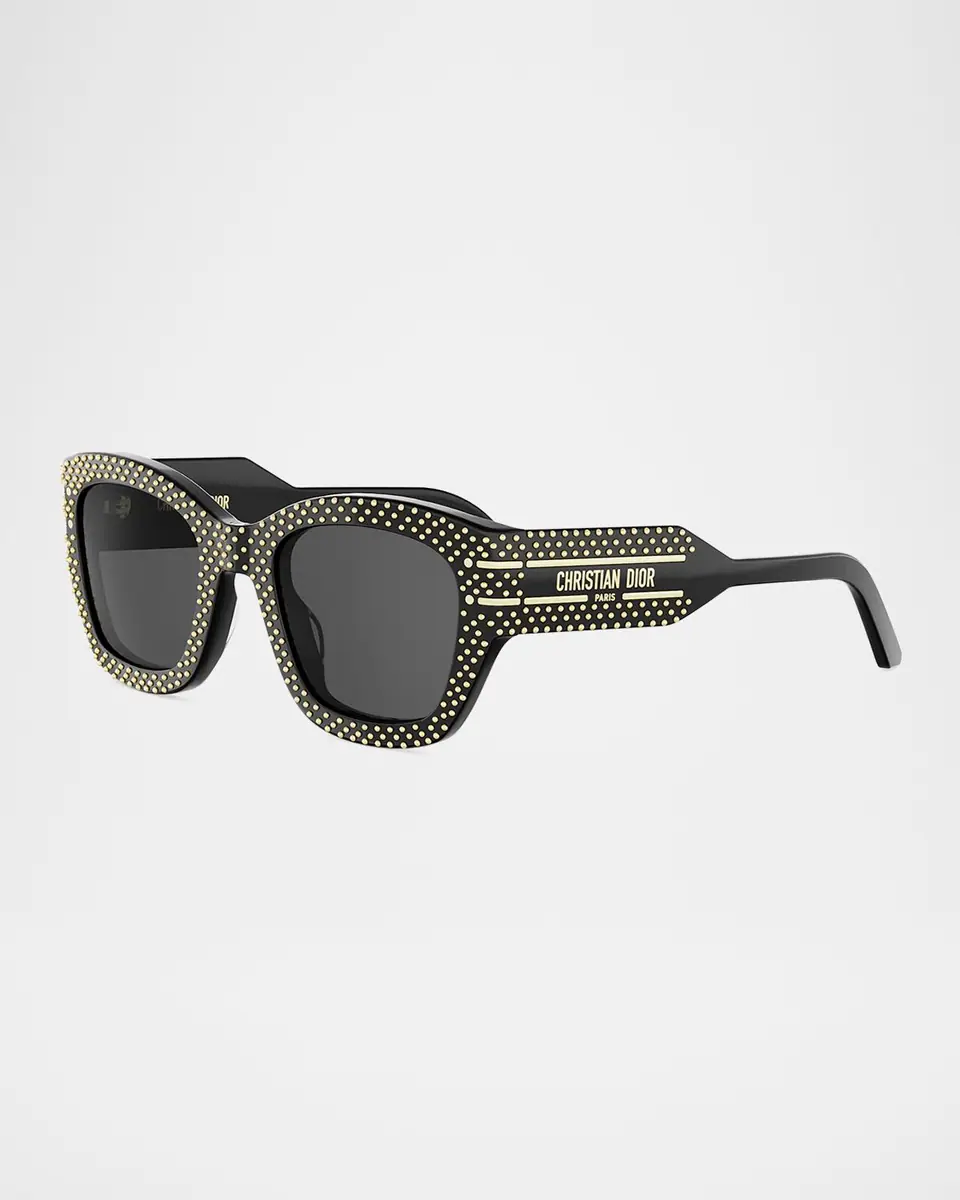 Dior Diorsignature S16I Studded Square Sunglasses | Thumbnail 3 Dior Diorsignature S16I Studded Square Sunglasses | Thumbnail 3
