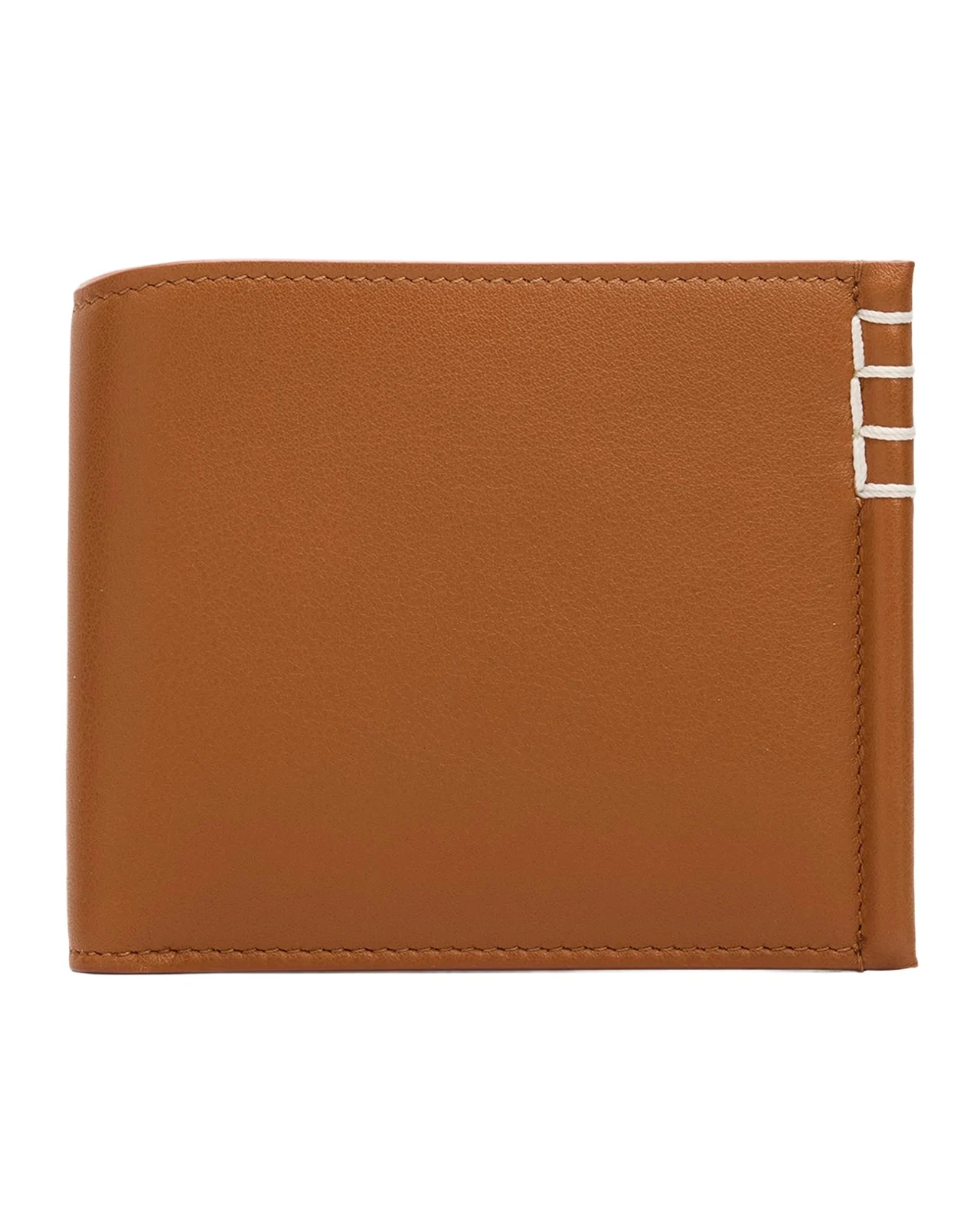 Men's Loafers Box-Stitched Leather Bifold Wallet Men's Loafers Box-Stitched Leather Bifold Wallet