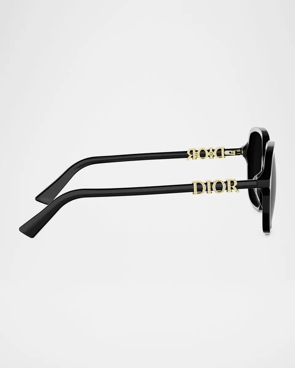 Dior Diortreasure S1I Acetate Square Sunglasses | Thumbnail 4 Dior Diortreasure S1I Acetate Square Sunglasses | Thumbnail 4