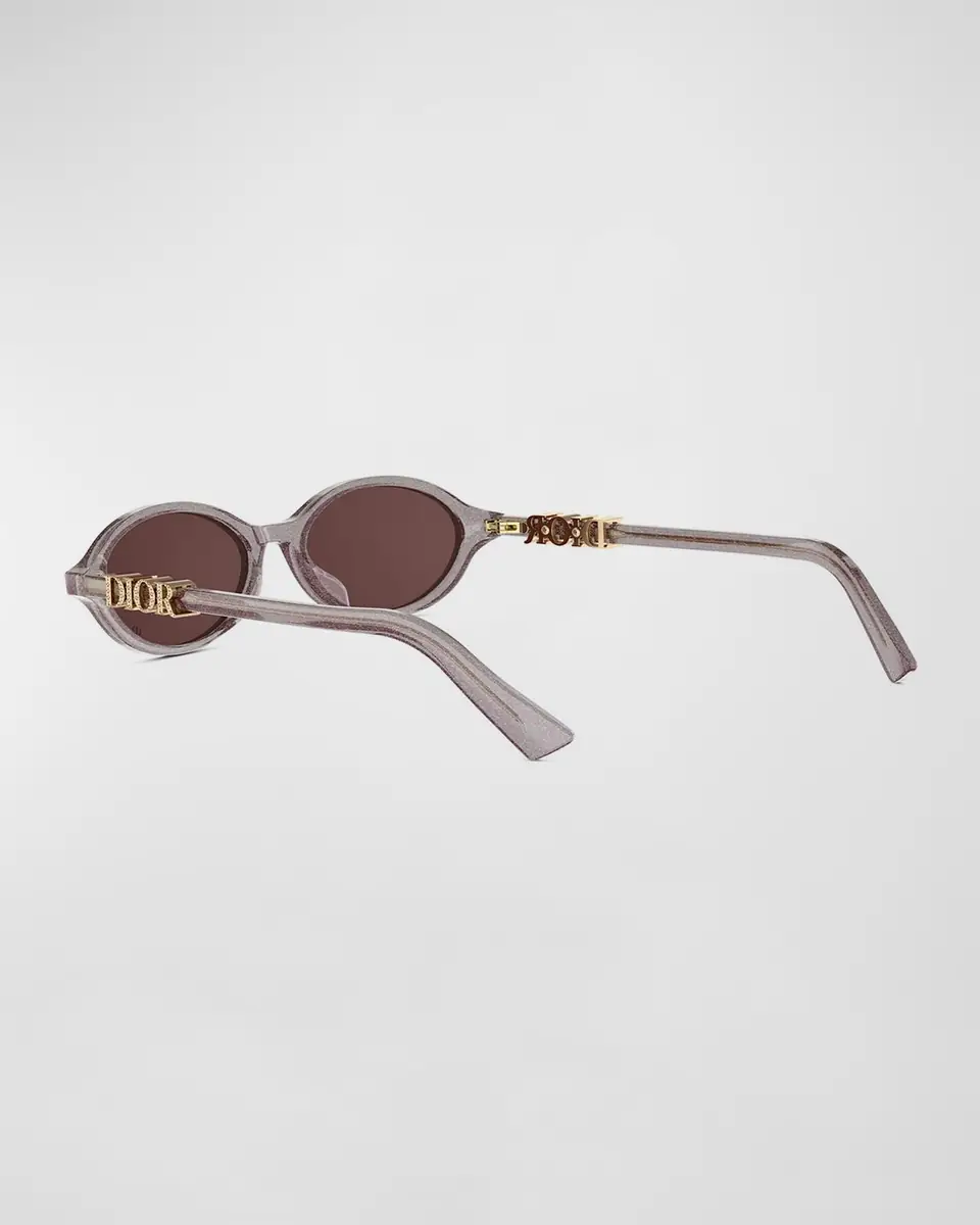 Dior DiorTreasure R1I Acetate Oval Sunglasses | Thumbnail 2 Dior DiorTreasure R1I Acetate Oval Sunglasses | Thumbnail 2