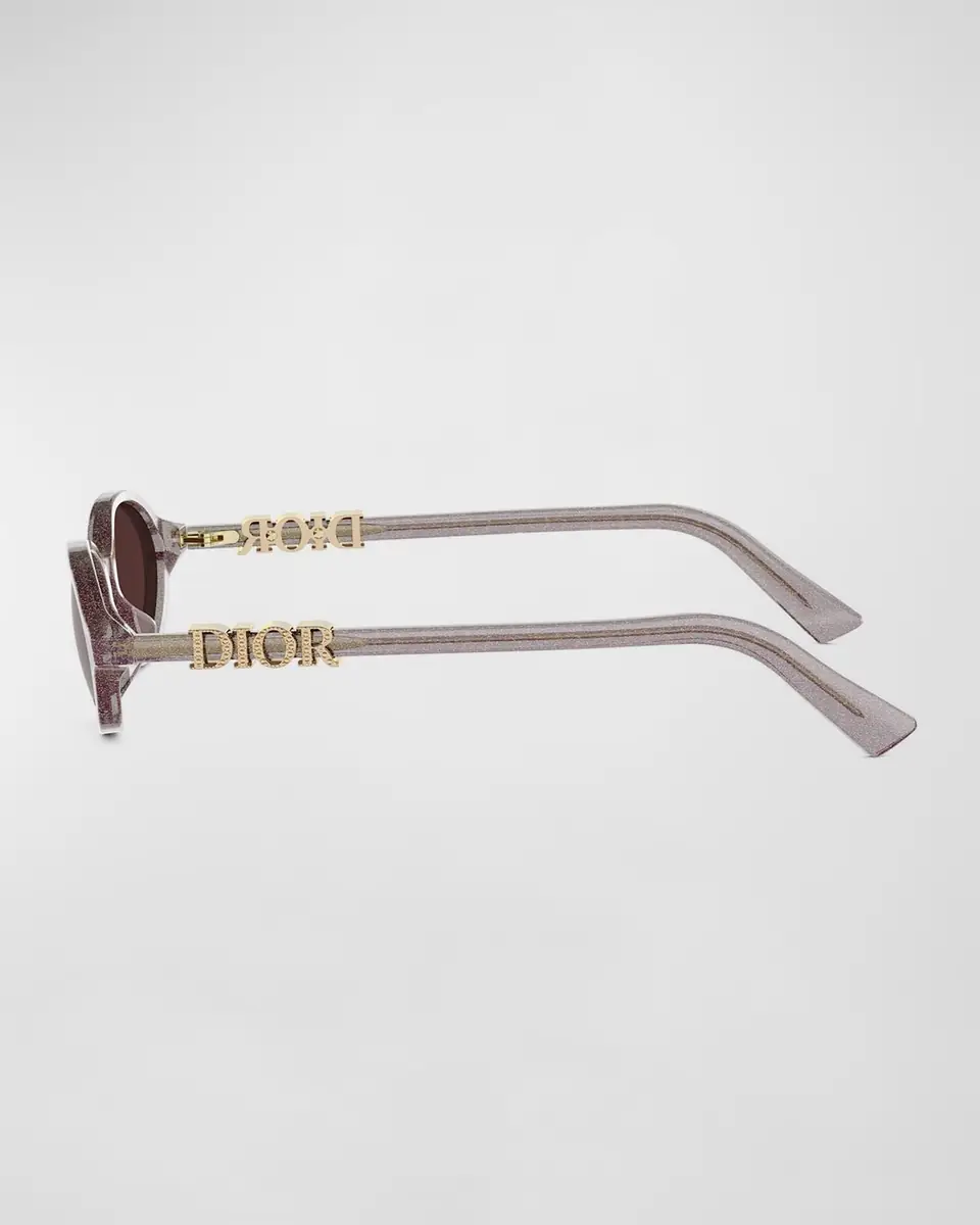 Dior DiorTreasure R1I Acetate Oval Sunglasses | Thumbnail 5 Dior DiorTreasure R1I Acetate Oval Sunglasses | Thumbnail 5