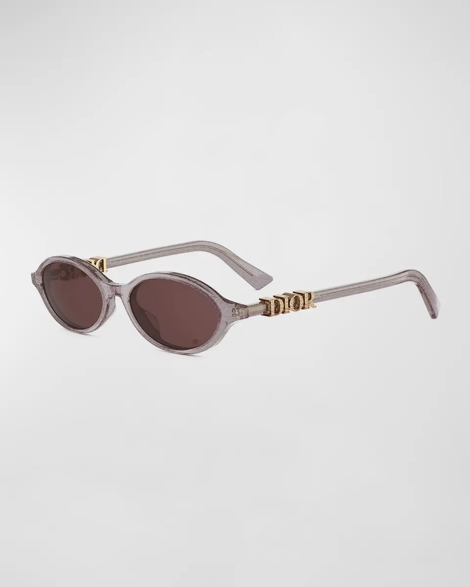 Dior DiorTreasure R1I Acetate Oval Sunglasses | Thumbnail 8 Dior DiorTreasure R1I Acetate Oval Sunglasses | Thumbnail 8