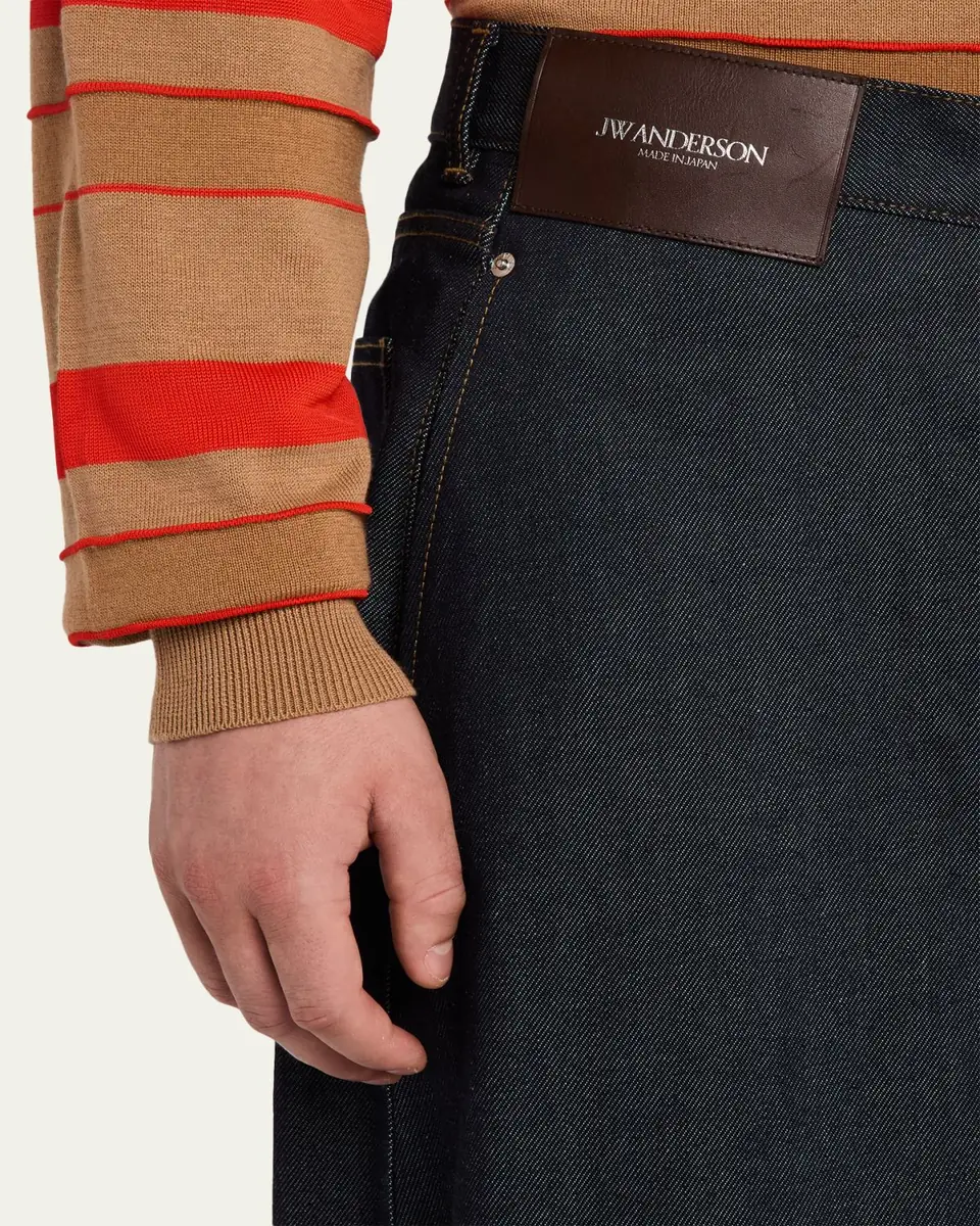 JW Anderson Men's Twisted Workwear Denim Jeans | Thumbnail 9 JW Anderson Men's Twisted Workwear Denim Jeans | Thumbnail 9