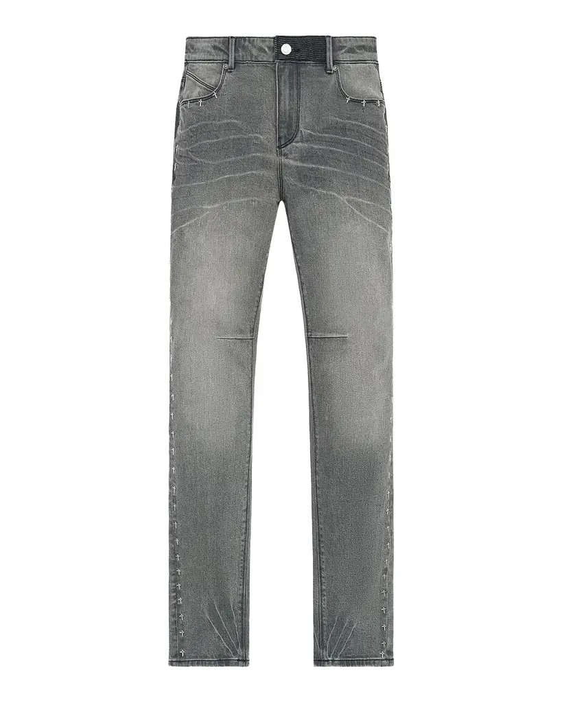 RTA Exodus Bryant Side Cross Skinny Jeans | Image 1 RTA Exodus Bryant Side Cross Skinny Jeans | Image 1