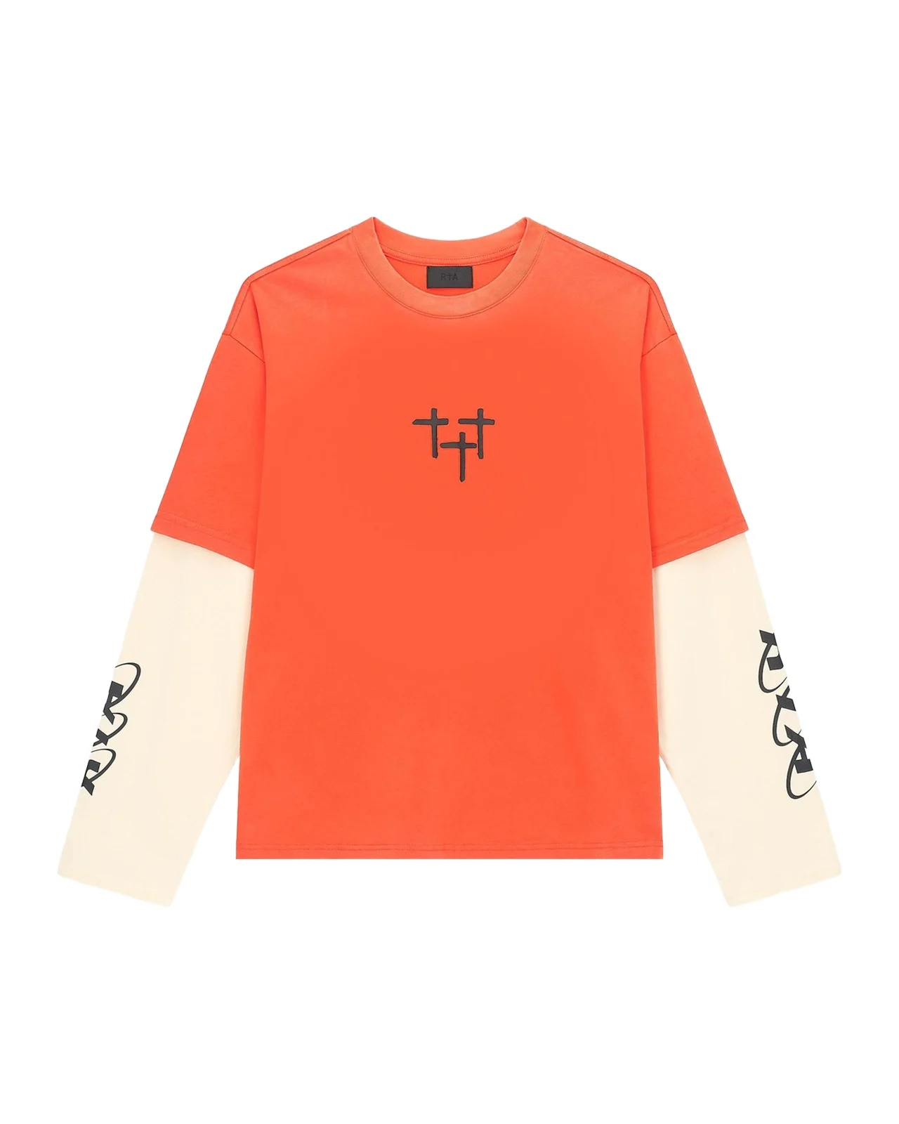 RTA Men's Loris Double Layered Long-Sleeve T-Shirt