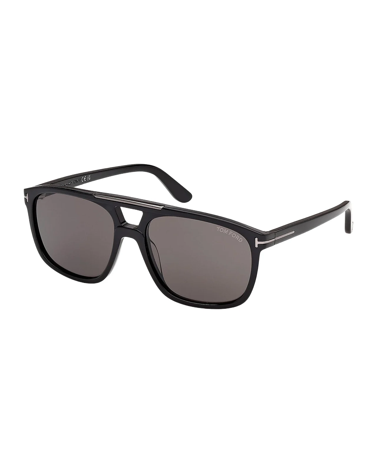 Tom Ford Men's Brianna Acetate Navigator Sunglasses