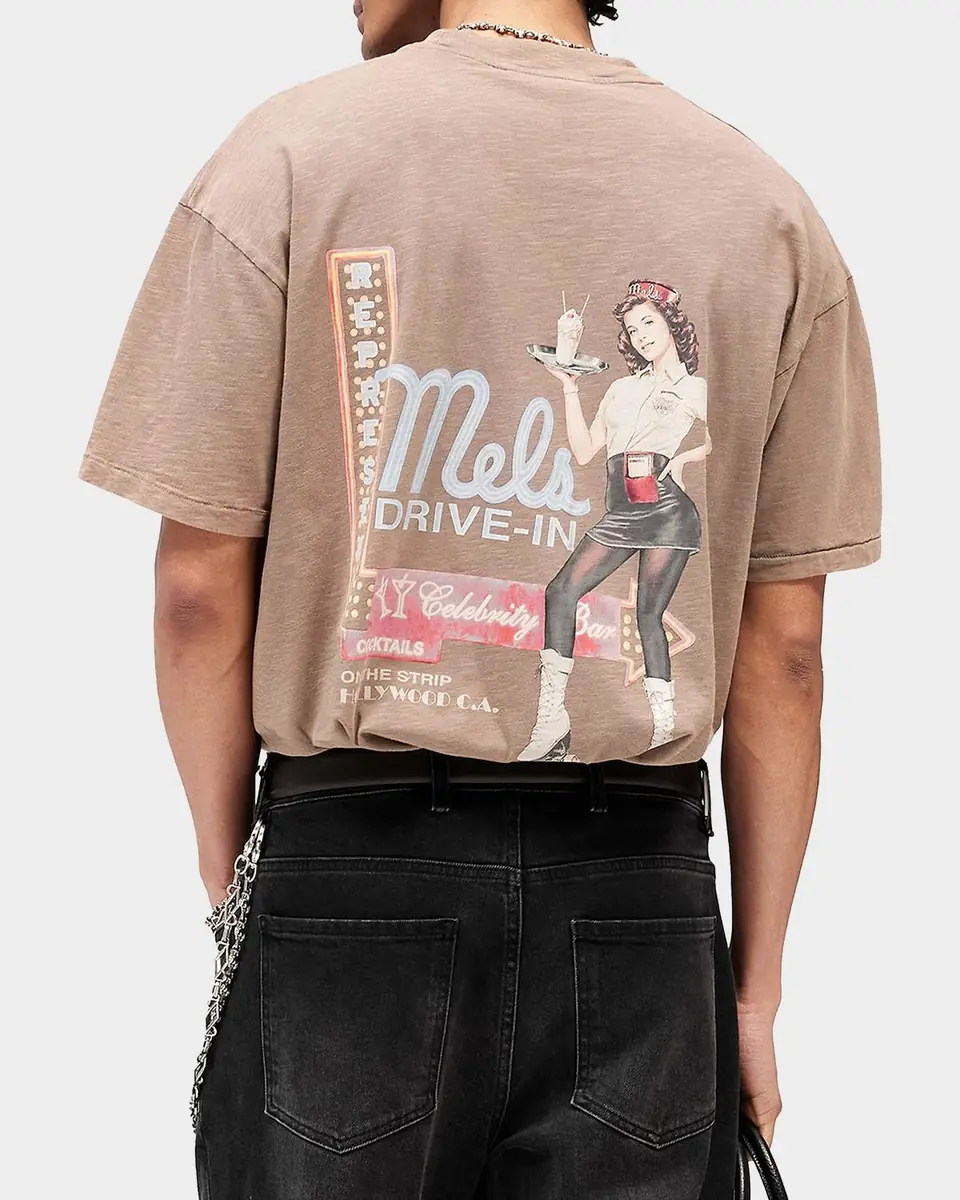 Represent x Mel's Diner Men's Graphic T-Shirt | Thumbnail 3 Represent x Mel's Diner Men's Graphic T-Shirt | Thumbnail 3