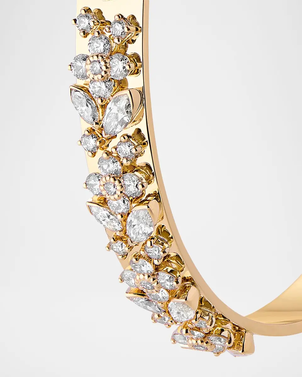 Nouvel Heritage 18K Yellow Gold The Honey Gatherer Diamond Bangle | Thumbnail 2 Nouvel Heritage 18K Yellow Gold The Honey Gatherer Diamond Bangle | Thumbnail 2