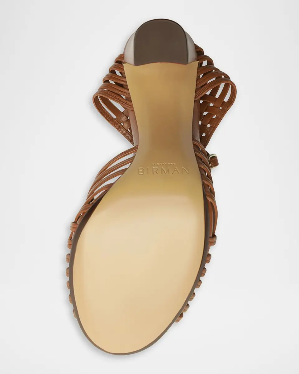 Alexandre Birman 90mm Lilian Woven Leather Sandals | Thumbnail 6