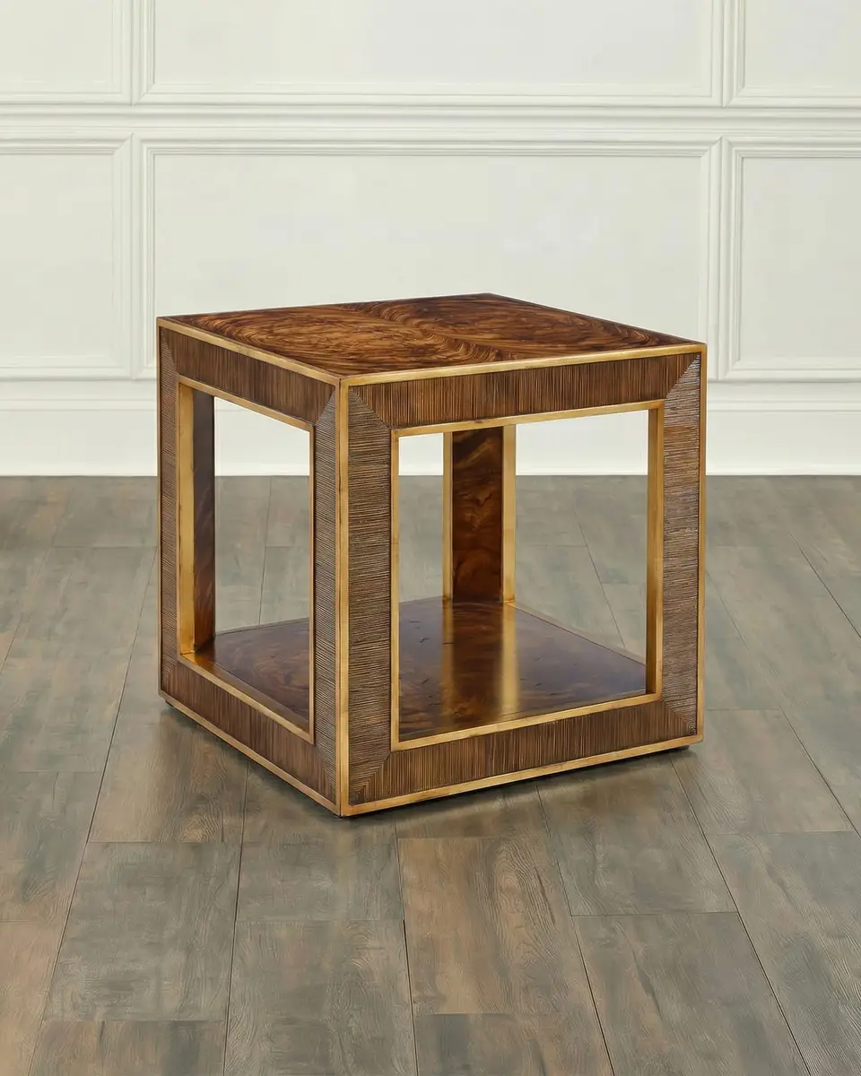 John-Richard Collection Cadre Side Table | Image 1 John-Richard Collection Cadre Side Table | Image 1