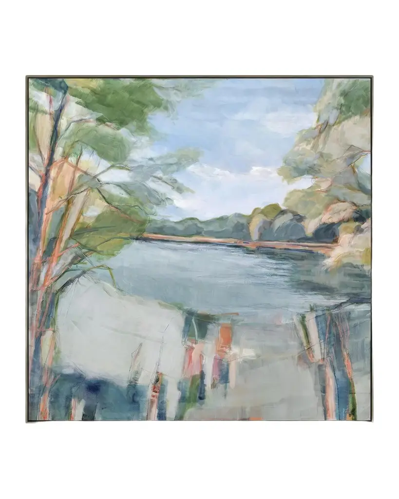 John-Richard Collection "Down by Still Waters" Framed Giclee by Shelley Bolton | Image 1 John-Richard Collection "Down by Still Waters" Framed Giclee by Shelley Bolton | Image 1