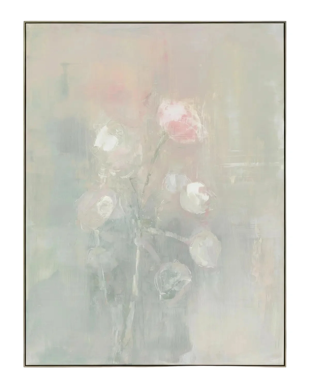 John-Richard Collection "Fiori in Pastel" Framed Giclee by Carol Benson-Cobb