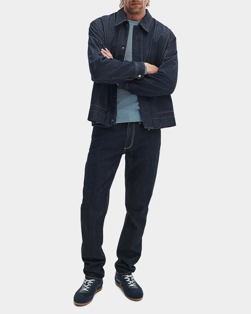 rag & bone Men's Belmont Contrast-Stitch Straight Leg Jeans | Thumbnail 2 rag & bone Men's Belmont Contrast-Stitch Straight Leg Jeans | Thumbnail 2