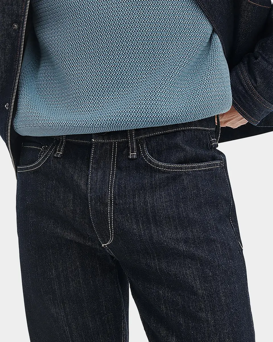rag & bone Men's Belmont Contrast-Stitch Straight Leg Jeans | Thumbnail 5 rag & bone Men's Belmont Contrast-Stitch Straight Leg Jeans | Thumbnail 5