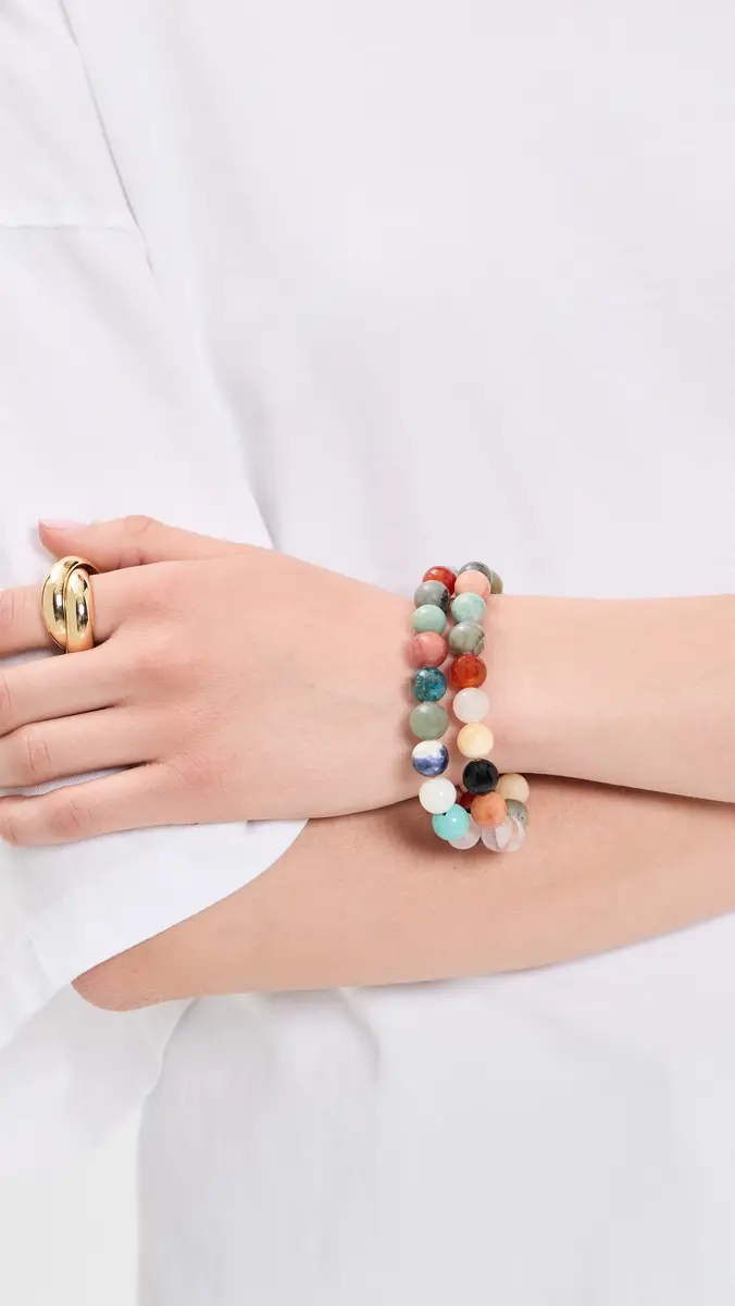 JIA JIA Rainbow Sphere Bracelet Set | Thumbnail 3